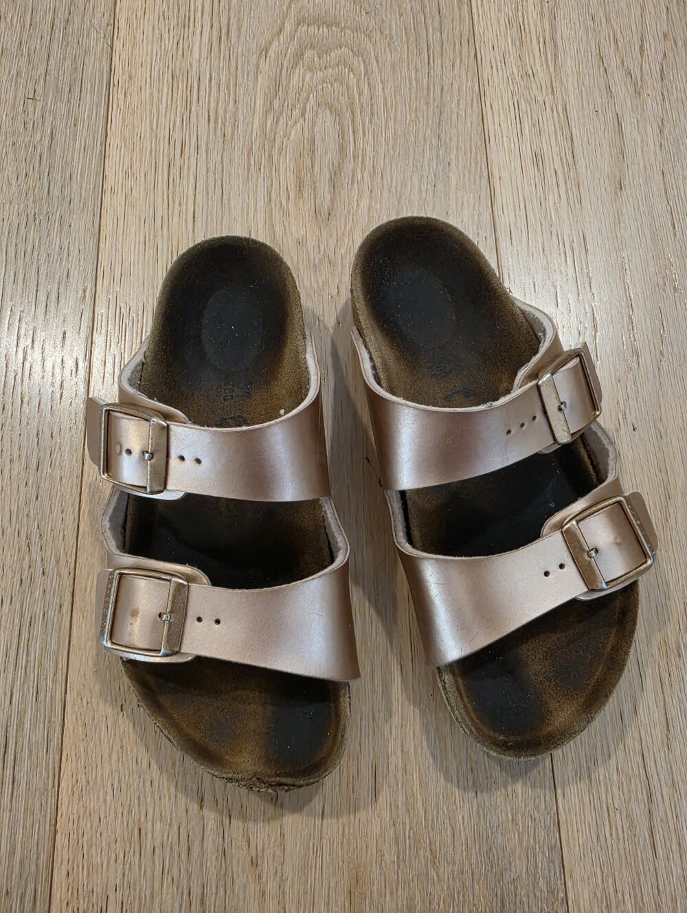 Kids Birkenstocks Rose Gold